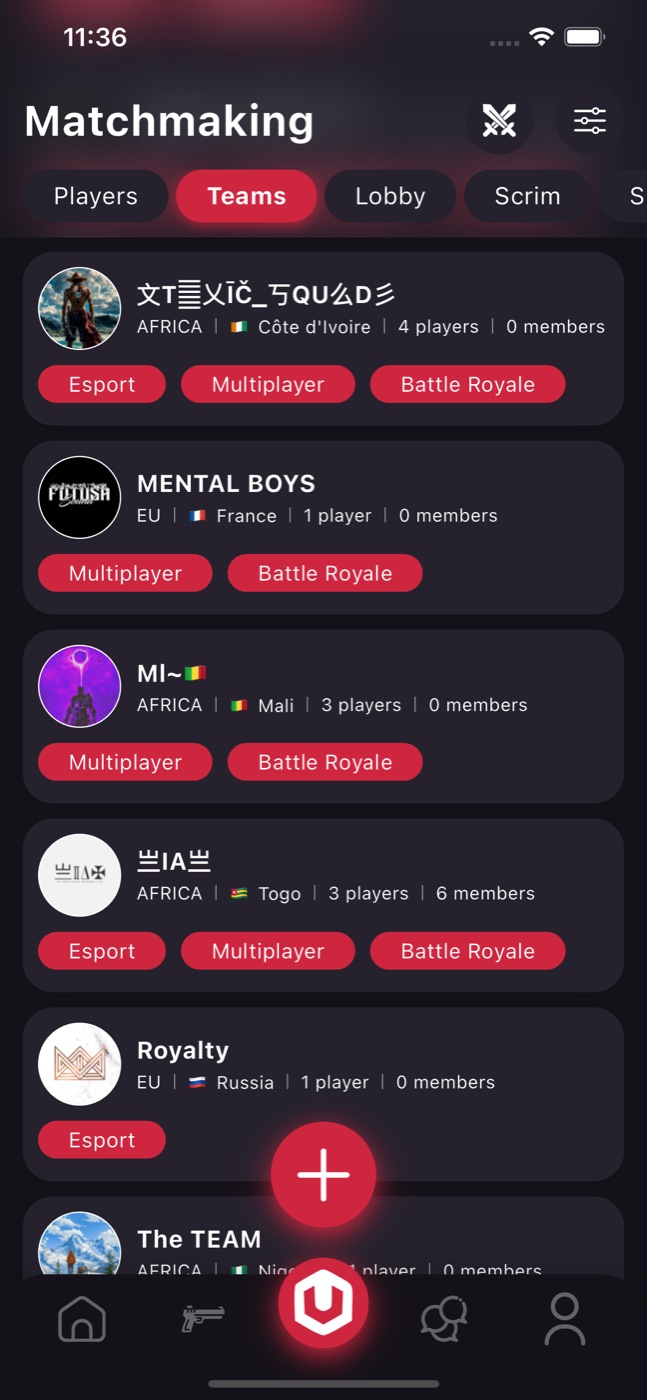 Find your next squad in seconds. — Universe Meta